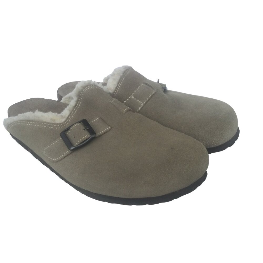 Beaver Creek Slip on Shoes SZ 9M Womens Brown Buckle
